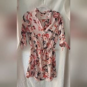 Blush 🐇 Summer Floral dress  pink S
